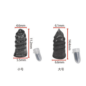 Clous de réparation de pneus Xinyida universels pour pneus sans chambre à air, paquet individuel, en caoutchouc - Product Image 4