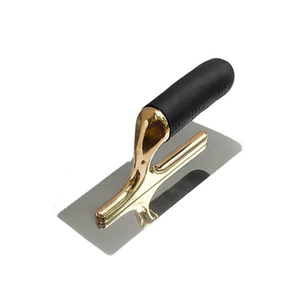 Espátula Profesional de Acero Inoxidable para Acabado de Azulejos con Mango Ergonómico de Agarre Suave, Herramienta de Enlucido de Alta Resistencia - Product Image 3