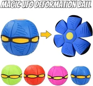 Venta caliente respetuoso con el medio ambiente al aire libre Flying UFO Disc Ball estilo moderno Perro mágico jugando y masticando Juguetes - Product Image 3