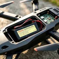 Baterai Pengganti Drone Lipo Cerdas 16Ah untuk DJI Agriculture UAV dengan Tampilan Daya Real Time