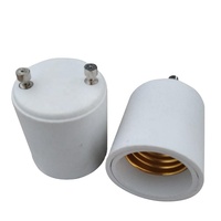 Adaptateur de douille de lampe GU24 mâle vers E27 femelle, convertisseur de lampe GU24