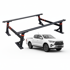 Barre de protection universelle en aluminium réglable CZX, marchepied, support de lit de camionnette, <span class=keywords><strong>tente</strong></span> de toit, capacité 300 kg, sans perçage, Silverado Colorado - Product Image 1