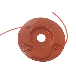 Cortadora de césped <span class=keywords><strong>UM</strong></span>, cabezal de corte, desbrozadora, cabezal de cortacésped, cabezal de corte de césped, aluminio rojo - Product Image 1