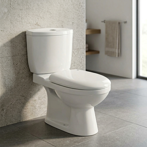 Nouveau design d'articles sanitaires modernes Aqua Water Closet Toilette deux pièces disponible au prix d'usine en provenance d'Inde - Product Image 1