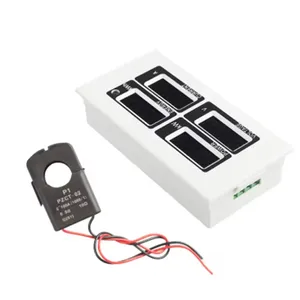 80-260V LED Display Watt Meter Energy Meter CT Running Solar Power System Smart Electric Meter Coil CT