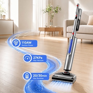 Cordless Wet Dry Vacuum Cleaner PG16PRO 28Kpa Self-Cleaning All-in-One Stick Vacuum <b>Mop</b> <b>Floor</b> Washer for Hard <b>Floor</b> Carpet Pet H - Product Image 2