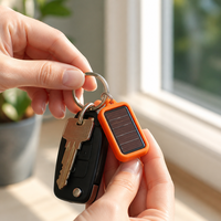 Porte-clés solaire à pérovskite, gadget créatif, cadeau d'affaires, détecteur de devises UV, lampe torche LED étanche, logo personnalisé