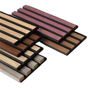 Paneles Acústicos <span class=keywords><strong>de</strong></span> Diseño 3D Moderno, Impermeables, Absorbentes <span class=keywords><strong>de</strong></span> <span class=keywords><strong>Sonido</strong></span>, <span class=keywords><strong>de</strong></span> MDF, Akupanel, Revestimiento <span class=keywords><strong>de</strong></span> Pared y Techo <span class=keywords><strong>de</strong></span> Madera para Oficina en Casa - Product Image 2