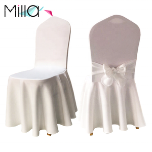 <span class=keywords><strong>Housse</strong></span> de <span class=keywords><strong>chaise</strong></span> de mariage épaisse de <span class=keywords><strong>haute</strong></span> qualité en spandex à couche d'air 300 g/m² avec nœud de <span class=keywords><strong>chaise</strong></span> - Product Image 4