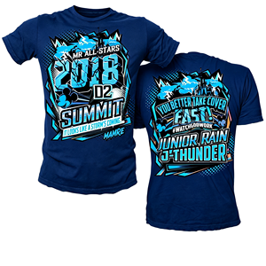 MR All-Stars 2018 D2 Summit Storm Theme pour Castle <span class=keywords><strong>Mickey</strong></span> Print Adult Rain J-Thunder Back Graphic Purple Crew Cheerleading - Product Image 6