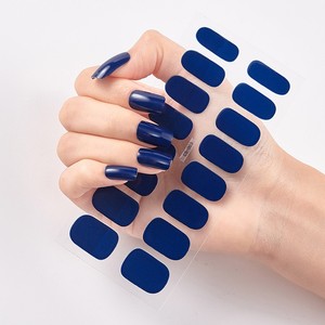 <span class=keywords><strong>Ongles</strong></span> à pression de couleur unie, enveloppes imperméables pour <span class=keywords><strong>ongles</strong></span> avec vernis en gel, embouts auto-adhésifs pré-collés à couverture complète, 22 pièces - Product Image 6