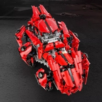 Mould King 20005 Robot RC Hexapode Militaire, Modèle de Jouet Éducatif pour Adultes et Enfants, Briques de Construction, Cadeau Éducatif MOC