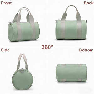 Bolsa de Gimnasio Ligera para Viajes de Fin de Semana, Deportes, Yoga, Fitness, Baile, Mini Bolsa de Gimnasio Tipo Barril, Bolsa Deportiva Cruzada para <span class=keywords><strong>Mujer</strong></span> - Product Image 3