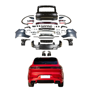 Kit carrosserie amélioré 2011-2017, nouveaux feux arrière LED 2024, pare-chocs arrière en PP pour Cayenne - Product Image 1