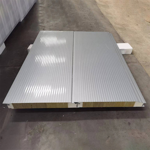 Proveedor Profesional de Paneles Aislantes Térmicos para Paredes, Paneles Sándwich de Lana de Roca de 50 mm y 75 mm para Construcción - Product Image 4