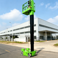 Nacelle élévatrice compacte automotrice pour travaux en hauteur intérieure