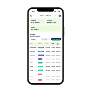 Logiciel de gestion de chantier pour la planification de projets, le suivi des tâches, la gestion budgétaire, la coordination d'équipe et les documents - MAC Internet Stock - Product Image 1