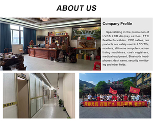 LVDS สายเคเบิลหน้าจอ <span class=keywords><strong>LCD</strong></span> 30PIN แล็ปท็อปจอทีวีทีวีทีวีพีวีซีทองแดงให้คะแนน IP65ขายส่งมีจำหน่าย - Product Image 5