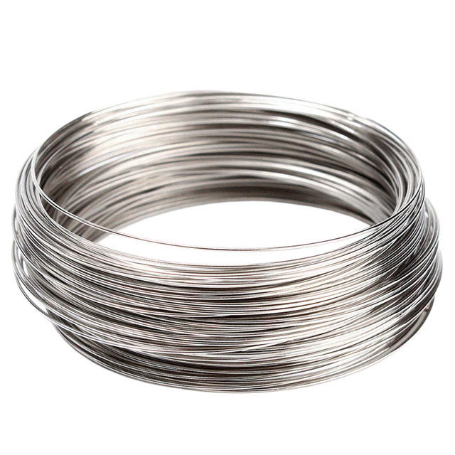 304 Stainless Steel Wire 2.5mm Annealed Soft Bright Wire Solid Stainless Steel Wire for Weaving & Binding