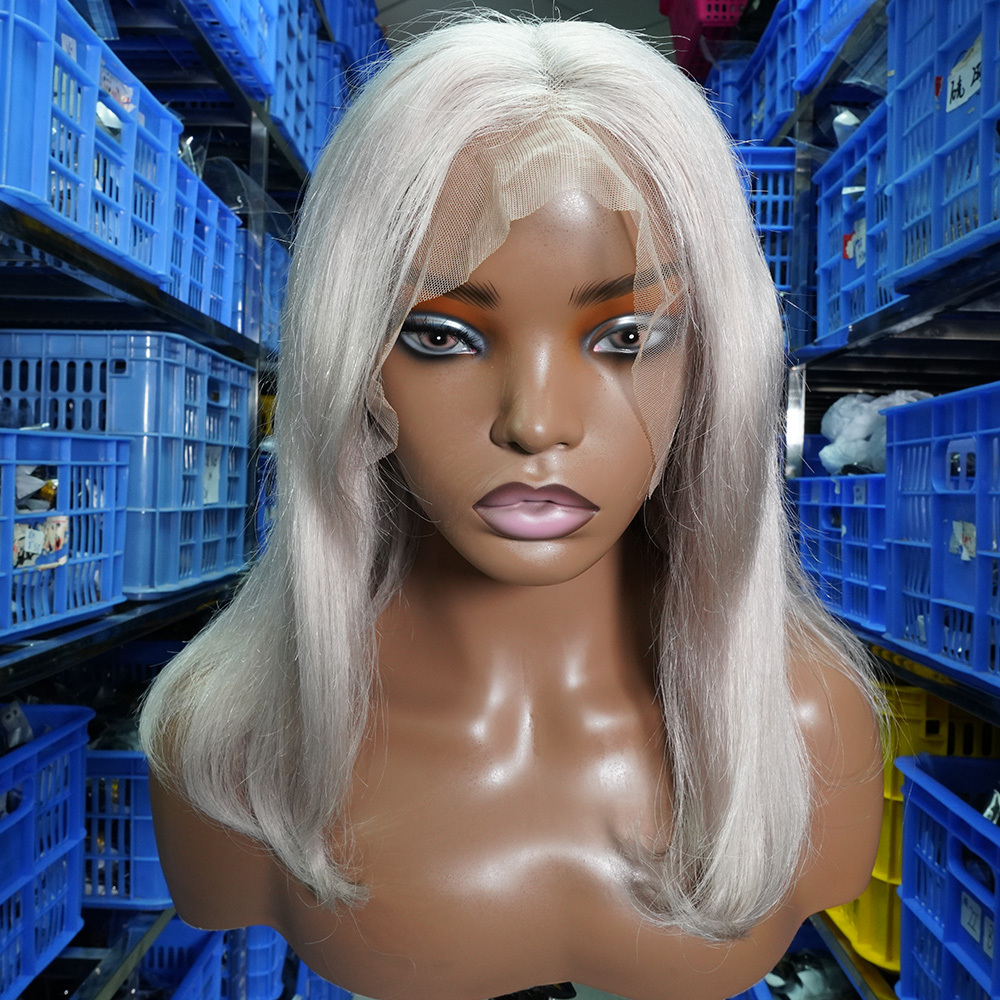 Gray2 bob wig