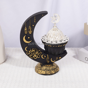 Quemador de Incienso Islámico de Ramadán, Quemador Decorativo de Resina para Regalo del Festival del Eid - Product Image 3