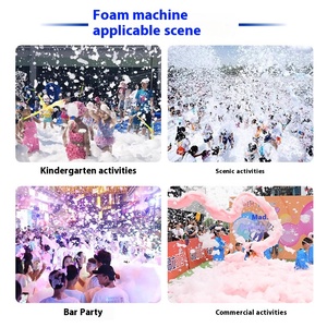 Machine à bulles électrique à télécommande 3000W avec de grands jets pour piscine extérieure, paysage, mousse dans les jardins d'enfants, parc aquatique - Product Image 4