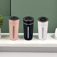 Difusor de Aceites Esenciales Ultrasónico de Alta Calidad con Luz LED de 7 Colores, Mini Proyector de Estrellas, Humidificador de Aire USB para Habitación y Auto
