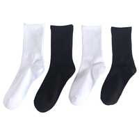 Femmes respirant blanc athlétique formateur chaussettes de sport équipage tricoté robe chaussettes avec Logo manchette en gros pour basket-ball Football