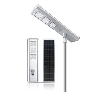 Farolas Solares LED <span class=keywords><strong>de</strong></span> Aluminio Todo en Uno para Exteriores, Impermeables IP65, <span class=keywords><strong>de</strong></span> 60W, 80W, 100W y 120W, con Poste para <span class=keywords><strong>Carretera</strong></span>, Alto CRI 95 - Product Image 4