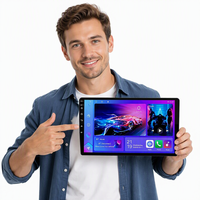 Estéreo para Auto Doble DIN, Reproductor MP5, GPS Integrado, Asistente de Reversa, DSP, Android Universal, Pantalla Dividida OLED Táctil, Radio, TV para Tablero