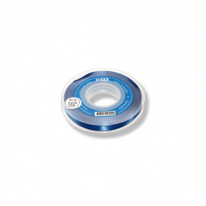 Nastro in Raso Ilan 1.0cm 25Y Blu D22 - Product Image 2