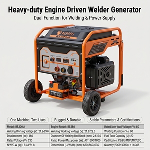 <span class=keywords><strong>Generador</strong></span> de Soldadura <span class=keywords><strong>Inverter</strong></span> Profesional 240A BS300iA con Motor de Gasolina de 460cc, <span class=keywords><strong>Soldadora</strong></span> de 5.0mm, Máquina de Soldadura a Gasolina con Certificación CE - Product Image 3