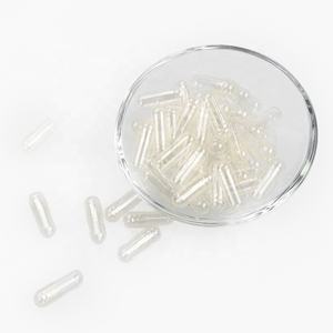 JP Rinder gelatine Leere Kapseln Größe 00 & 0 Klarer weißer Veggie Veganer Vegetarischer Knochen kleber auf pflanzlicher Basis - Product Image 2