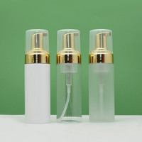 Botol Plastik PET Busa Grosir 100ml 120ml 150ml 200ml 250ml dengan Pompa Emas