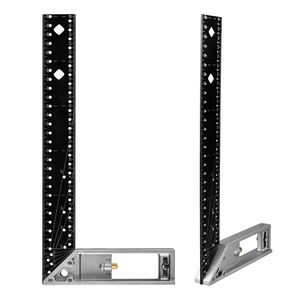 Règle à Angle droit <span class=keywords><strong>en</strong></span> alliage d'aluminium, Angle droit <span class=keywords><strong>de</strong></span> 45/90 degrés règle carrée <span class=keywords><strong>en</strong></span> alliage d'aluminium, 30cm carreaux carrés pour <span class=keywords><strong>charpentier</strong></span> à usages multiples - Product Image 1