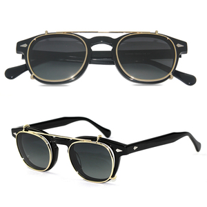 Mazzuchelli acetato <span class=keywords><strong>occhiali</strong></span> <span class=keywords><strong>Clip</strong></span> su <span class=keywords><strong>occhiali</strong></span> da vista montature acetato Titanio multicolore acetato da vista montature per gli uomini - Product Image 5