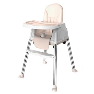Baby Chair High Feeding Infant Seat Toddler Adjustable Table Highchair 3-In-1