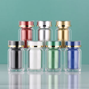 45ml Transparent Plastic Packaging Bottles with Inner Liner and Caps Medicine Container for Tablets Capsule Cod Liver Oil Health - Product Image 3