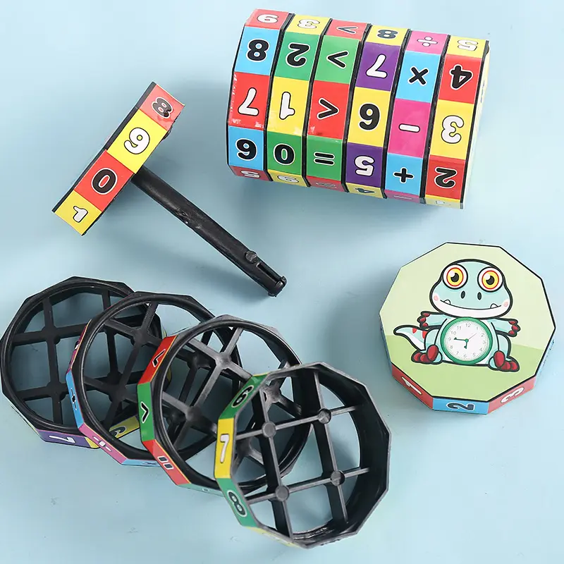 Neues pädagogisches Puzzlespiel Spielzeug Kinder Intelligenter digitaler Würfel Mathematik für Kinder Kinder Mathematik Zahlen Magic Cube Toy