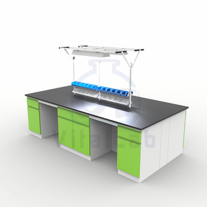 Lemari Laboratorium Pulau Kerja Teknik Daya Elektronik Komersial VitalLab dengan Rak yang Dapat Disesuaikan, Dilapisi Bubuk Epoksi - Product Image 2