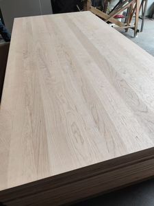 Planches en <span class=keywords><strong>bois</strong></span> massif composite 3 couches 4*8 pieds pour armoire de cuisine, <span class=keywords><strong>noyer</strong></span> noir, panneau composite 3 couches - Product Image 5