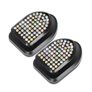 Crochet de ventilation de voiture en strass, support de fixation pour grille d'aération de voiture en cristal scintillant, organisateur multicolore pour clés et sacs - Product Image 6