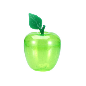 Boîte à bonbons en plastique transparente en <span class=keywords><strong>forme</strong></span> de pomme rouge et verte de 500 ml à vendre, décoration de fête de Noël - Product Image 5