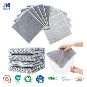 Panni Multiuso in Filo Metallico per Lavaggio Piatti, Spugne Abrasive per Metallo Asciutte e Bagnate, Panni Non Abrasivi - Product Image 1