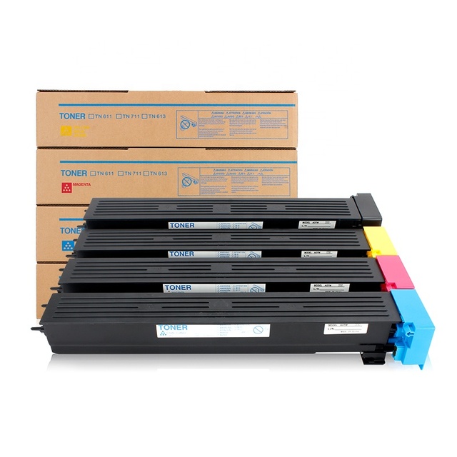 HITEK Compatible Konica Minolta TN613 Plastic Toner Cartridge for Bizhub C452/C552/C652 Printers