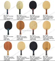 Fabrication chinoise OEM en gros de raquettes de tennis de table de style japonais en cyprès, fabricant personnalisé de raquettes de ping-pong en hinoki