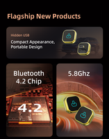 Tak ve Çalıştır 2'si 1 Arada Kablosuz CarPlay ve Android Auto Adaptörü, WiFi6 ve Bluetooth 5.4 Mini 2.5D Çinko Kutu, Kablolu Bağlantıyı Kablosuz Bağlantıya Çevirir