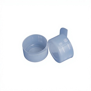 Gobelet doseur gradué en plastique personnalisé avec échelle de précision pour l'alimentation, le laboratoire et les soins personnels - Product Image 1