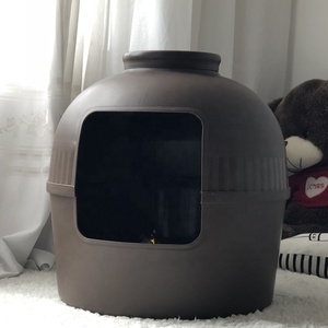 Große Kunststoff-Katzen toilette PP-Material Verstecktes Design mit Zimmer pflanze <span class=keywords><strong>DIY</strong></span> Pet Stuff Reinigung Katzen toilette und Katzen bett - Product Image 4