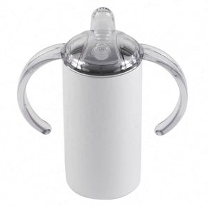 Vaso Infantil de Acero Inoxidable de 12oz para Sublimación, con Doble Asa y Aislamiento al Vacío - Product Image 5